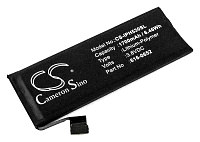 Аккумуляторная батарея для Apple iPhone 5S (Аккумулятор CameronSino CS-IPH530SL для Apple iPhone 5S)