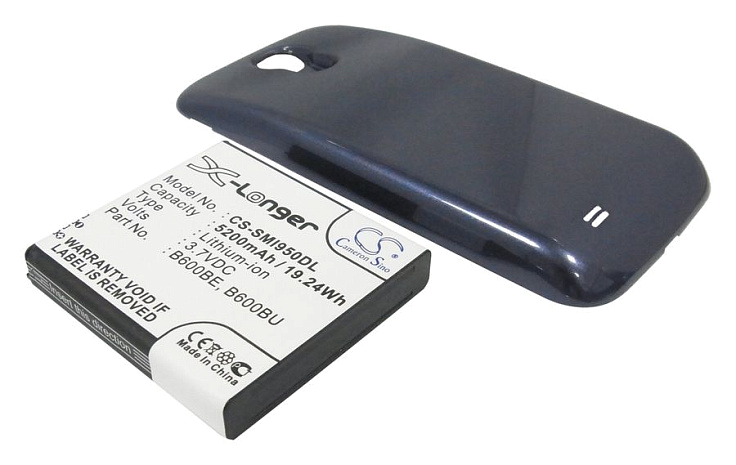 Аккумулятор CameronSino CS-SMI950DL для Samsung GT-i9505 Galaxy S4 синий