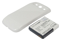 Аккумуляторная батарея для Samsung SCH-i939 Galaxy S III (Samsung Midas) (Аккумулятор CameronSino CS-SMI939WL для Samsung SCH-i939 Midas, белый)