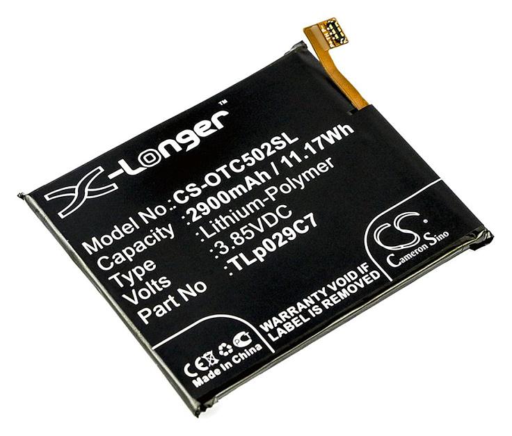 Аккумулятор CameronSino CS-OTC502SL для Alcatel 3C 5026D