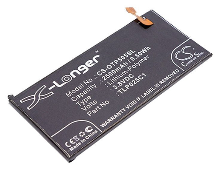 Аккумулятор CameronSino CS-OTP505SL для Alcatel 5056D POP 4 Plus