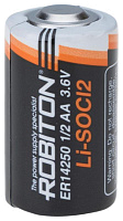 Элемент питания Robiton ER14250 1/2AA Li-SOCI2 (литий-тионилхлорид) 3.6V