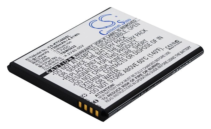 Аккумулятор CameronSino CS-KTC980SL (Fly IQ442 Quad Miracle 2)