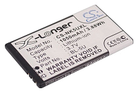 Аккумулятор для Nokia 8800E (Аккумулятор CameronSino CS-NK5UXL для Nokia 8800E, 8900E, 8900i)