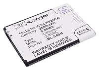 Аккумуляторная батарея для LG L90 Dual D410 (Аккумулятор CameronSino CS-LKF260XL для LG F260, F260s Optimus LTE 3, D724 G3 S, L90 D405)