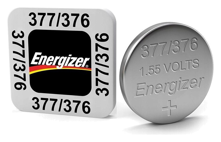 Батарейка оксид-серебряная ENERGIZER 377 (sr626sw, G4) для часов