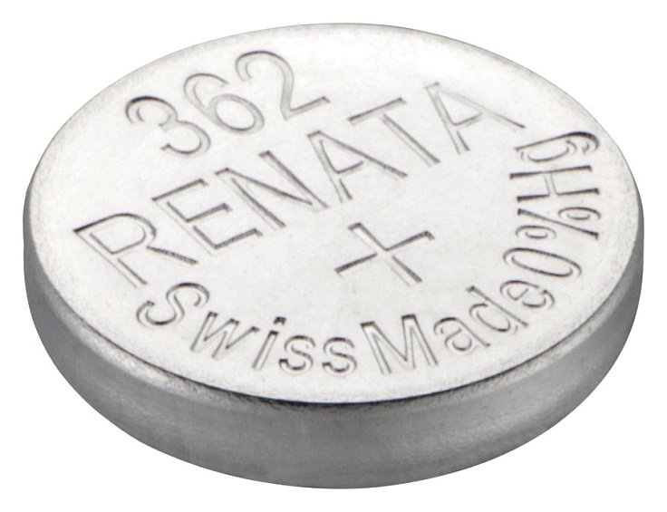Батарейка оксид-серебряная RENATA R362 (SR721 SW, SR58, G11) для часов