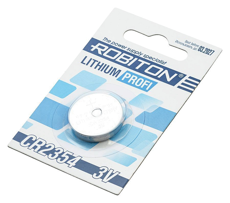 Батарейка литиевая ROBITON CR2354 дисковая 3В бл/1