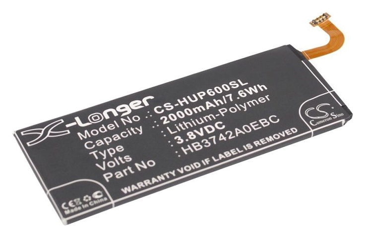 Аккумулятор CameronSino CS-HUP600SL для Huawei Ascend G6, P6