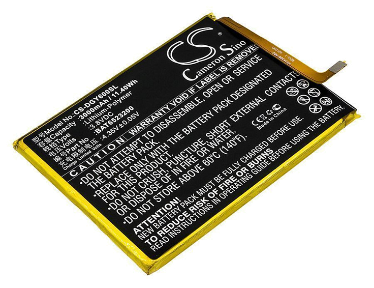 Аккумулятор CameronSino CS-DGY600SL для Doogee Y6