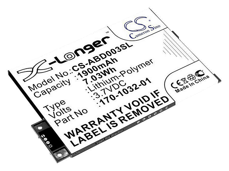 Аккумулятор CameronSino CS-ABD003SL (Amazon Kindle 3 Keyboard (S11GTSF01A))