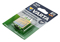 Аккумулятор VARTA R03 (AAA) Ni-MH 800mAh LongLife Ready2Use предзаряженный бл/2